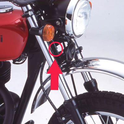 バイク打刻場所1