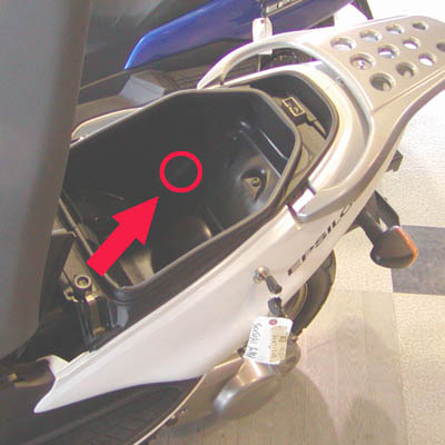 バイク打刻場所3